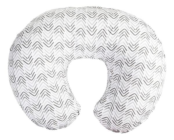 Cojin De Lactancia Boppy Pillow Gray cable stitches