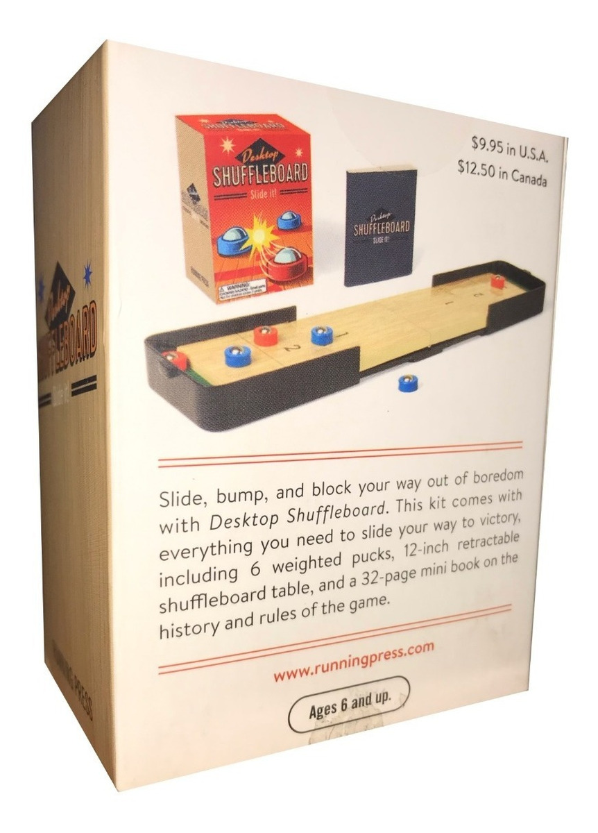 Tablero De Tejo De Escritorio Running Press Mini