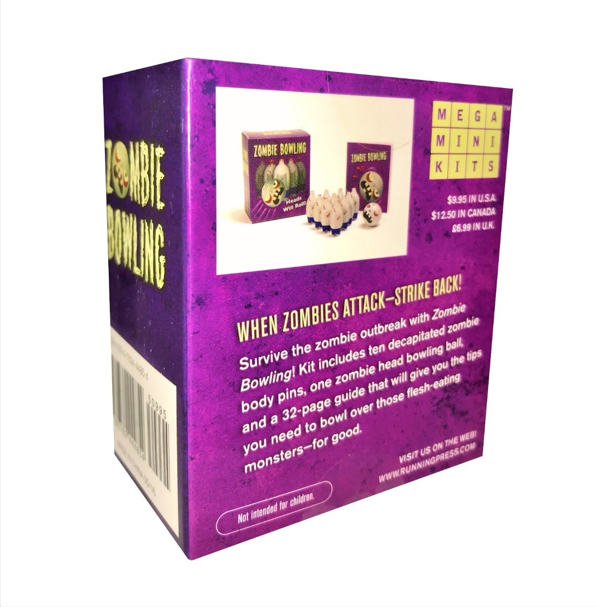 Boliche Zombie Running Press Mini Libro