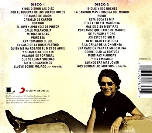 Esencial - Joaquin Sabina - 2 Discos Cd 's - Nuevo