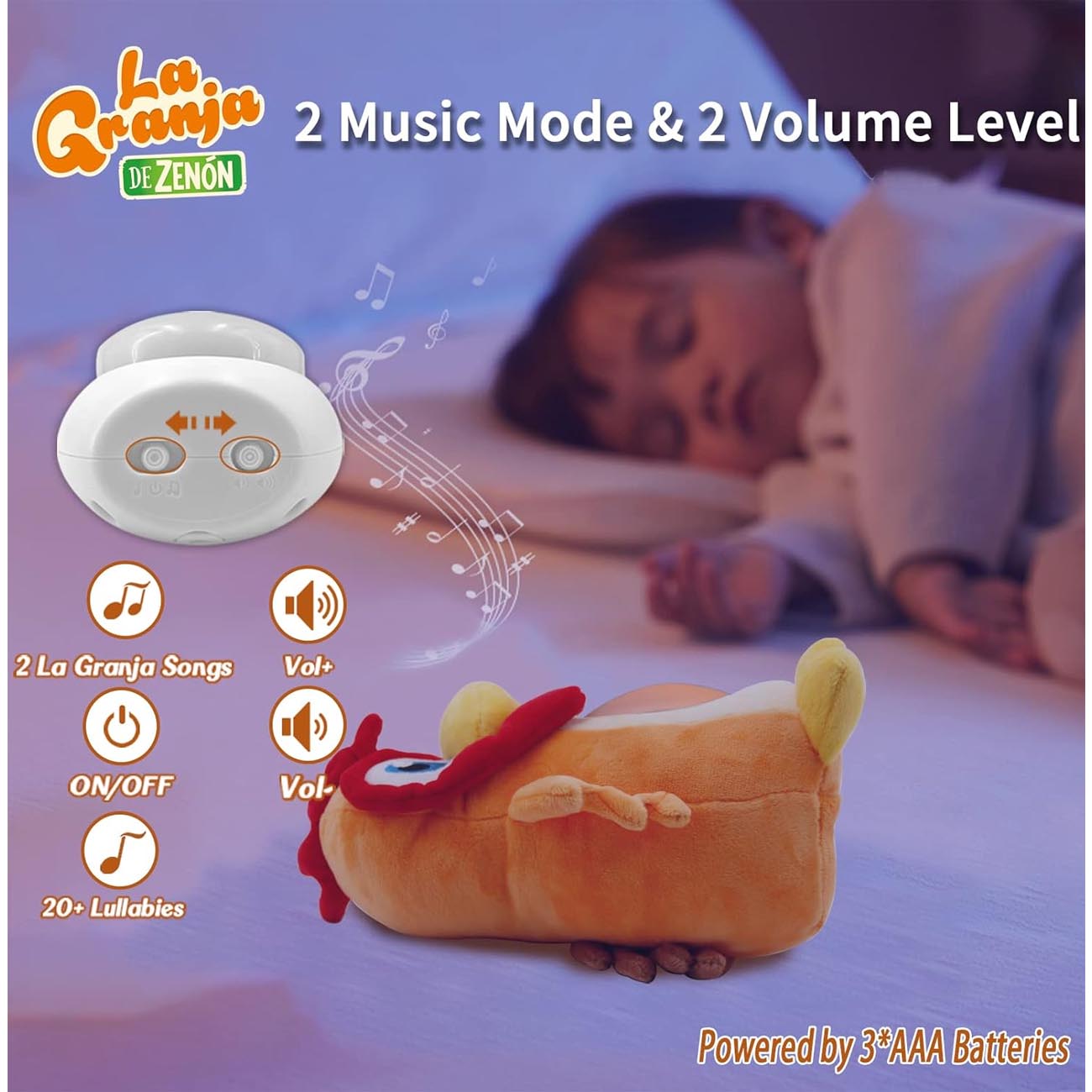 Peluche ToyMaker La Granja de Zenon Gallo Bartolito