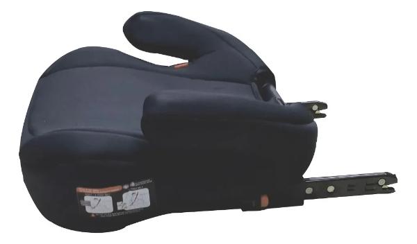 Autoasiento Booster D Bebe Safe Ride Plus Isofix 2 En 1 Negro-Gris