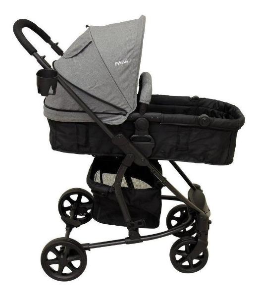 Carriola De Bebe Prinsel Prima Ts Portabebe/autoasiento Gris