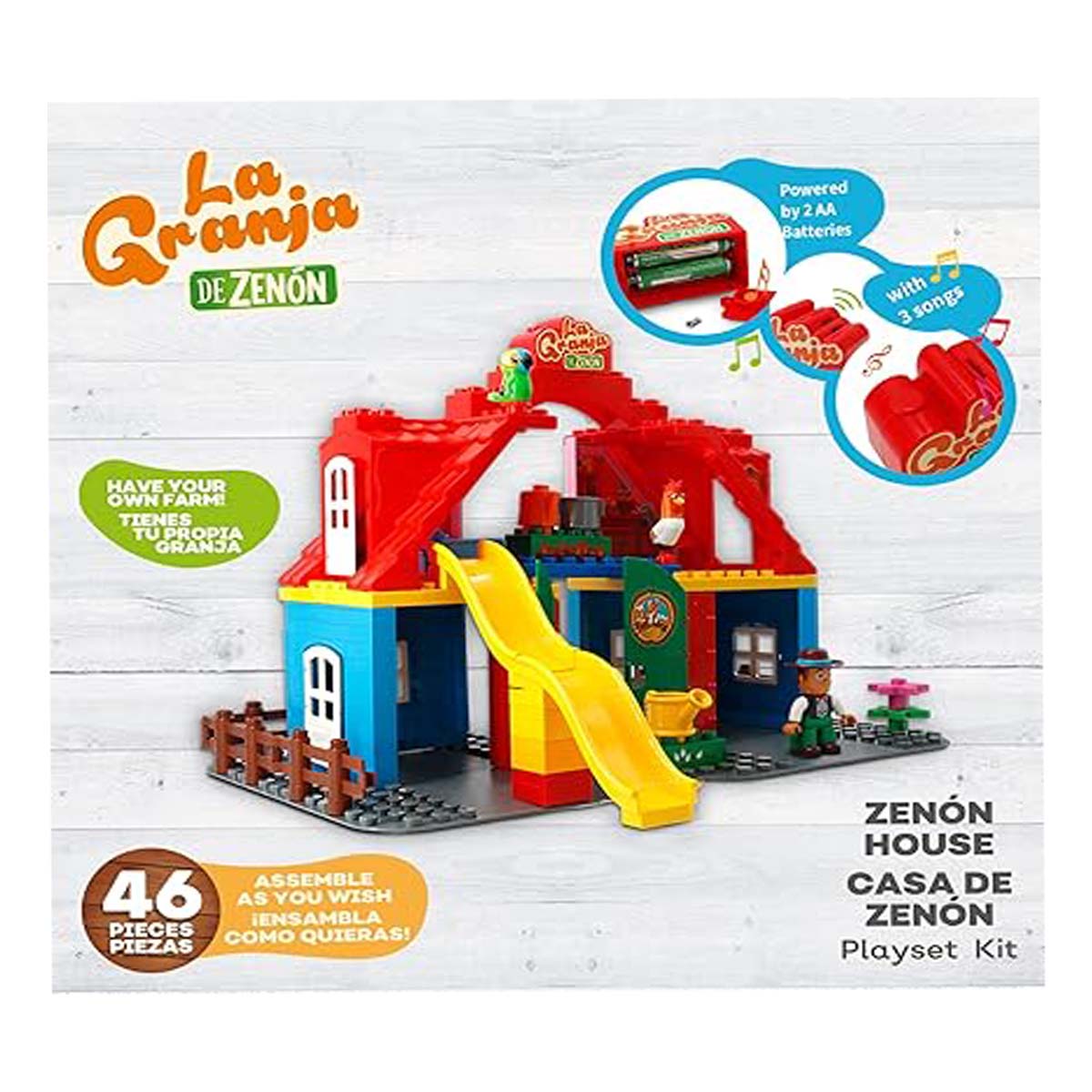 Bloques de Construcción ToyMarker Casa La Granja de Zenon