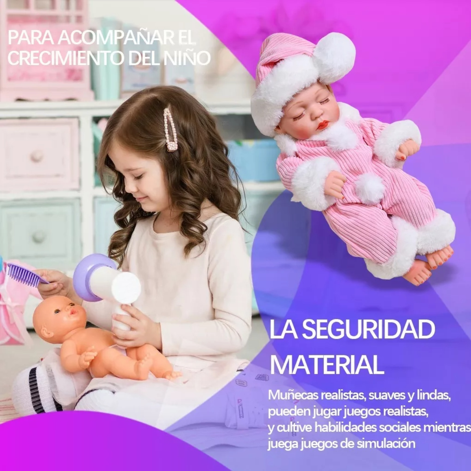 O F E R T A Muñeca Bebé Reborn Vinilo De Cuerpo Entero Lindo Regalo 10in