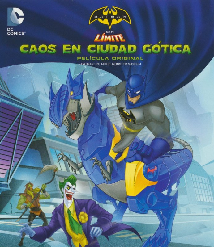 Batman Sin Limite Caos En Ciudad Gotica Pelicula Blu-ray