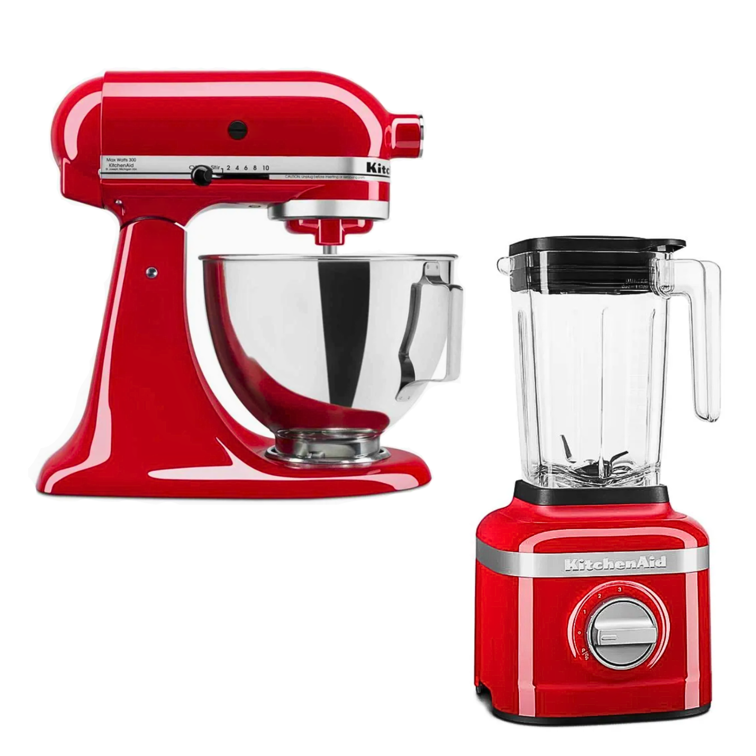 Batidora De Pedestal KitchenAid 4.3L + Licuadora 3 Velocidades 1.4L