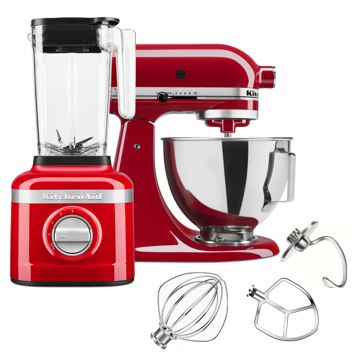 Batidora De Pedestal KitchenAid 4.3L + Licuadora 3 Velocidades 1.4L