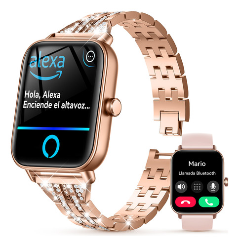 Reloj Smartwatch Mujer Relojes Inteligentes 1.8' Smart Watch