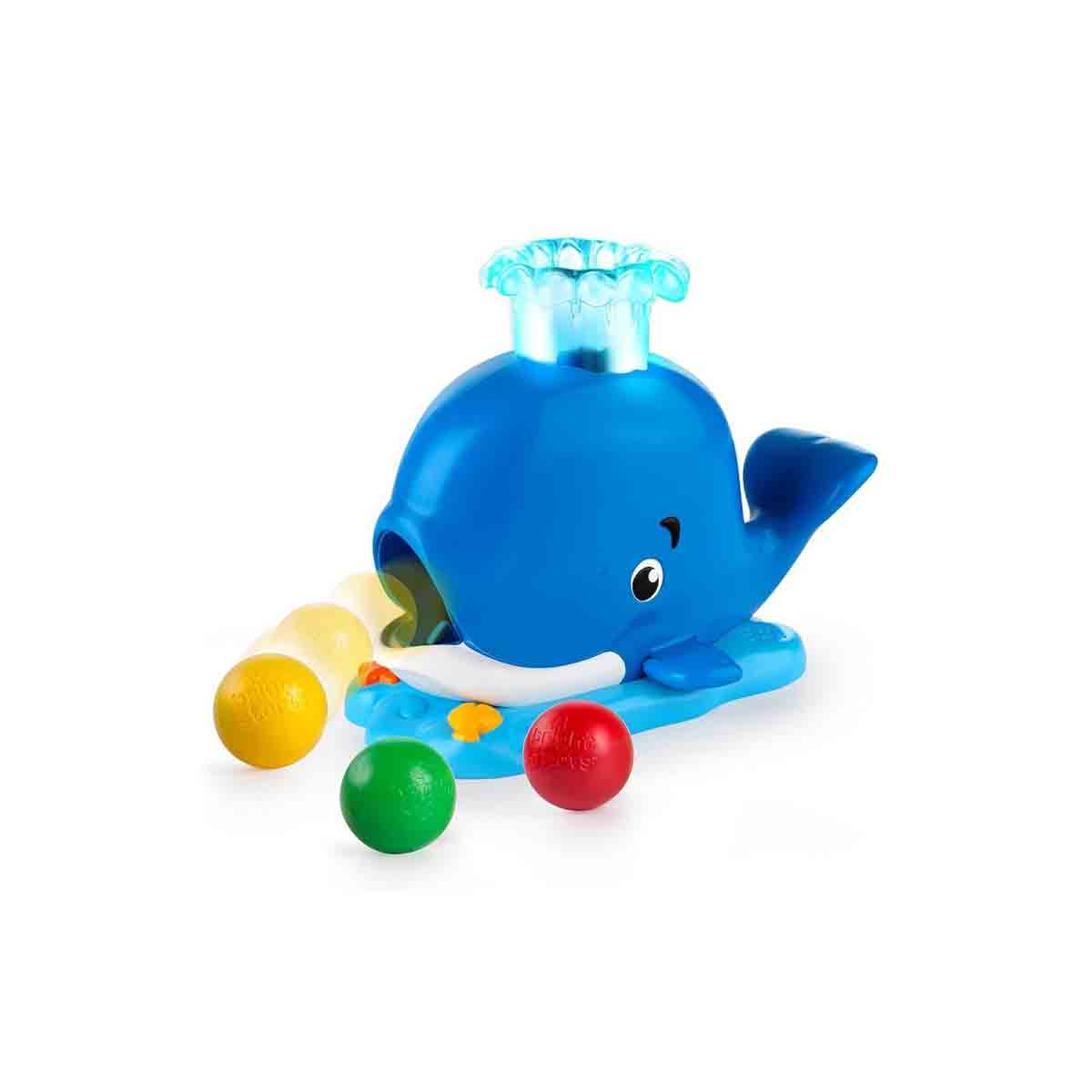 Juguete infantil Bright Starts Whale Polka Dots, azul