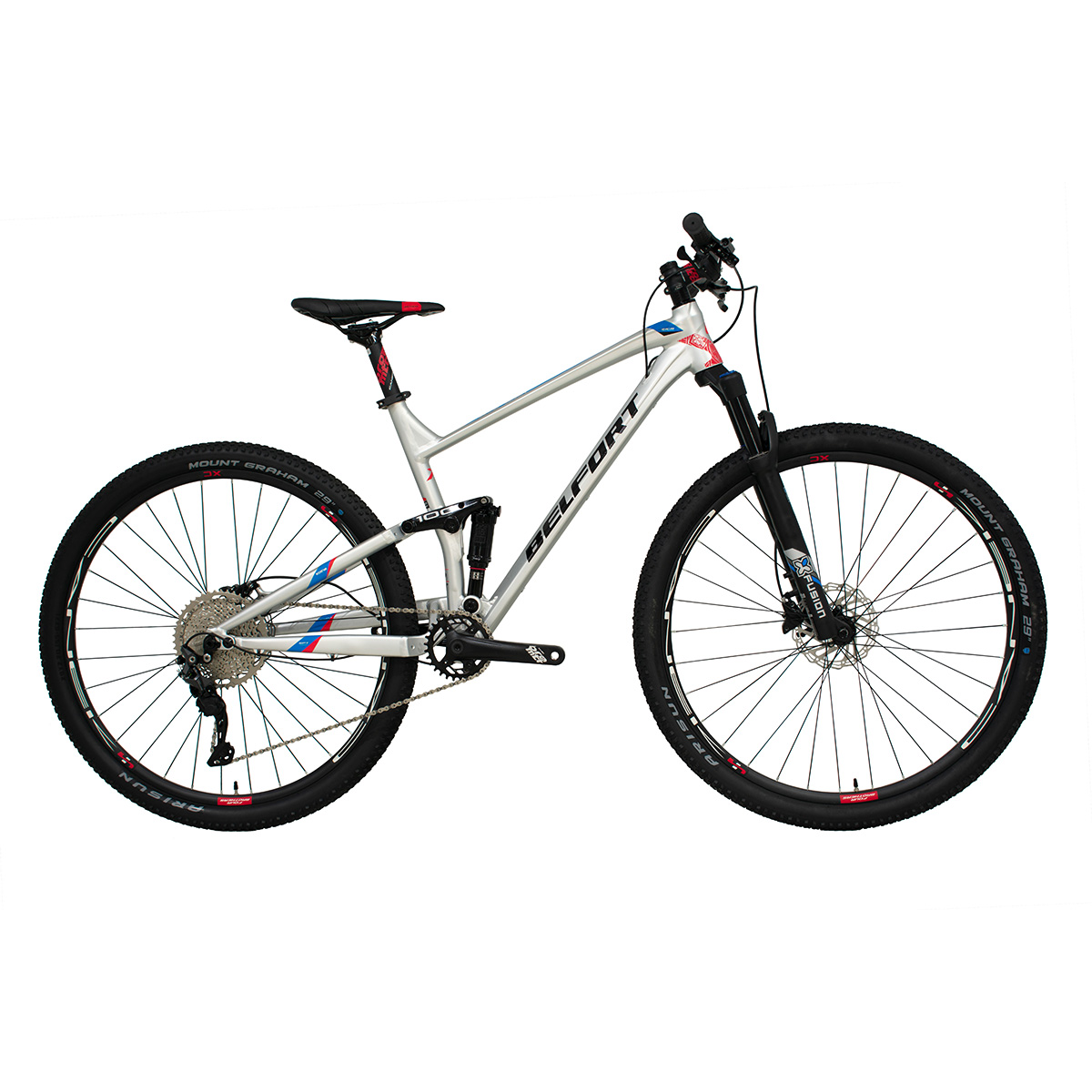 Bicicleta Belfort Chaac Comp B1 R29 T17 Plata 2025