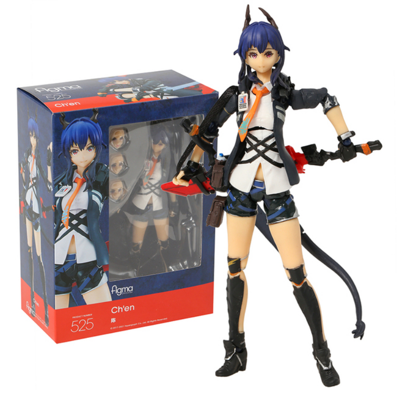 Ch'en Chen 525 Arknights Figma Figura Anime 
