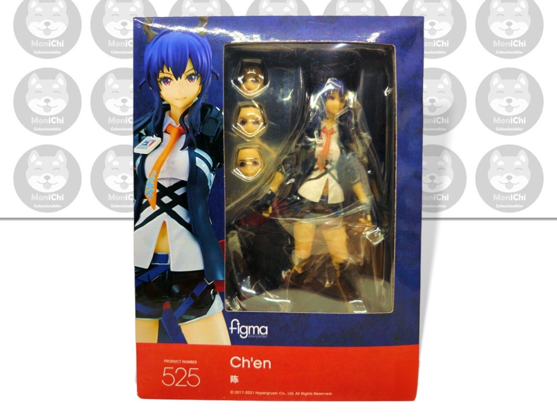 Ch'en Chen 525 Arknights Figma Figura Anime 