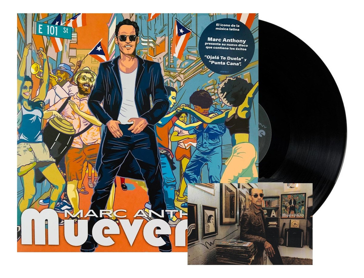 Marc Anthony Muevense Lp Vinyl