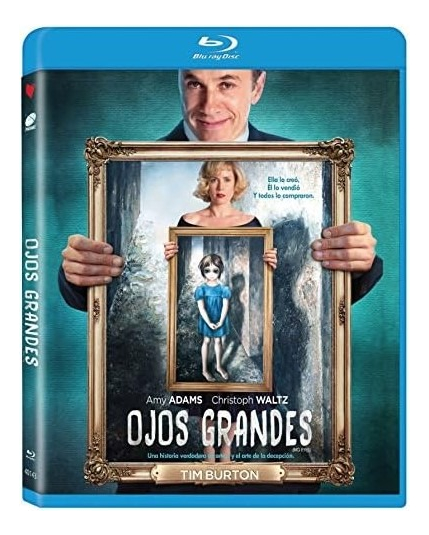 Ojos Grandes Big Eyes Tim Burton Pelicula Blu-ray