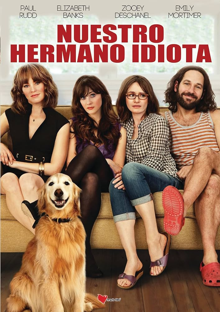 Nuestro Hermano Idiota Zooey Deschanel Pelicula Dvd
