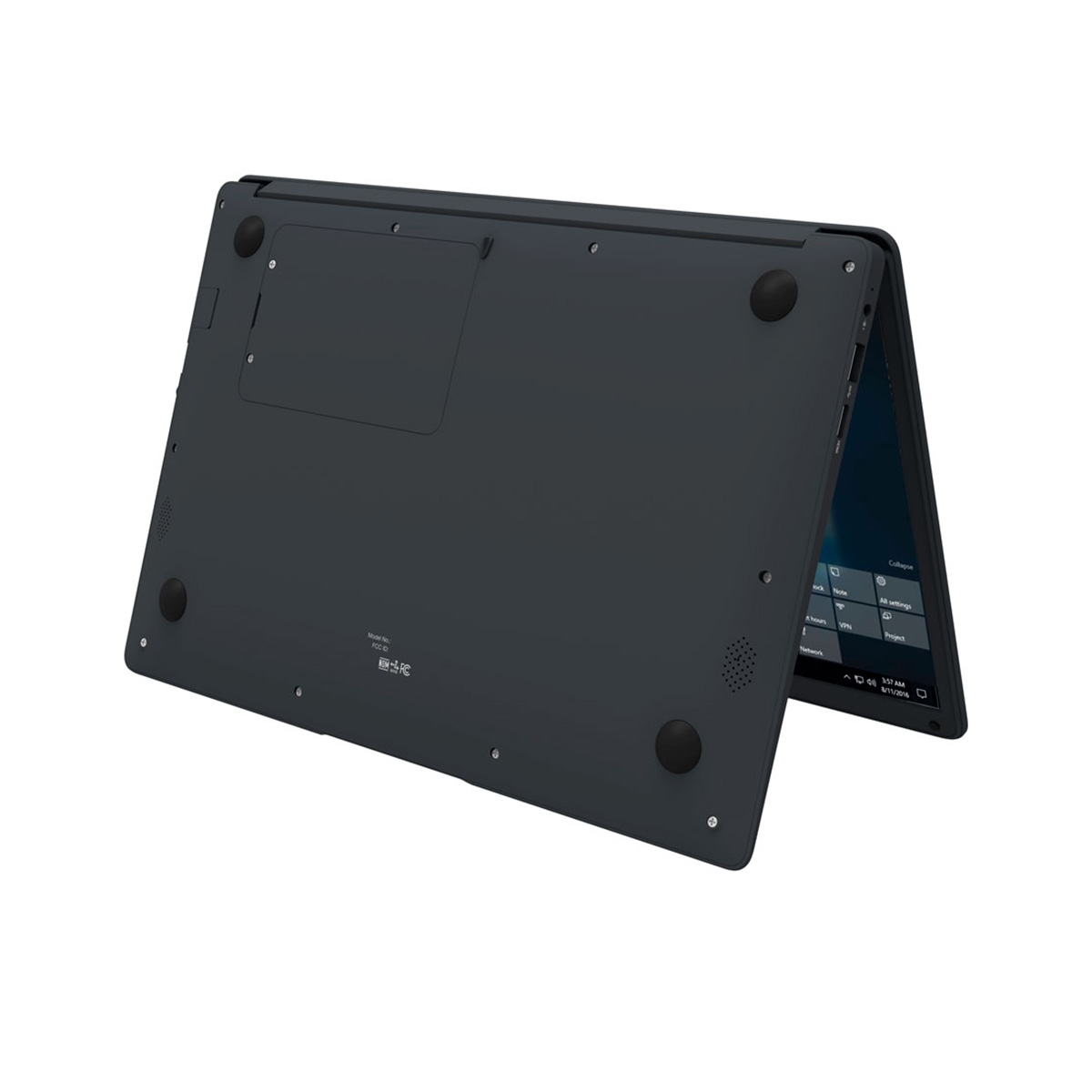 Laptop Hyundai HyBook 14.1" , Intel Celeron, 4GB RAM, 64GB + 1TB HDD, Windows 10 Home S - Gris Espacial