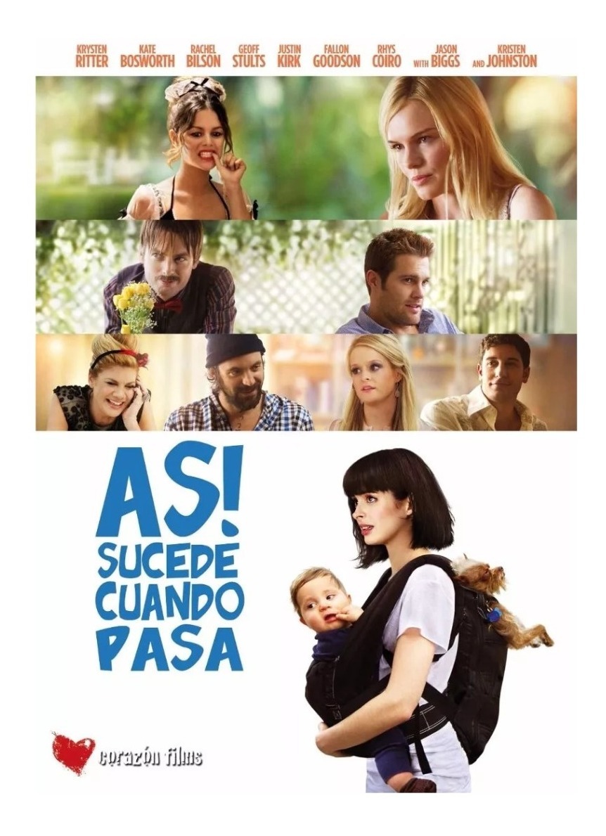 Asi Sucede Cuando Pasa Life Happens Pelicula Dvd