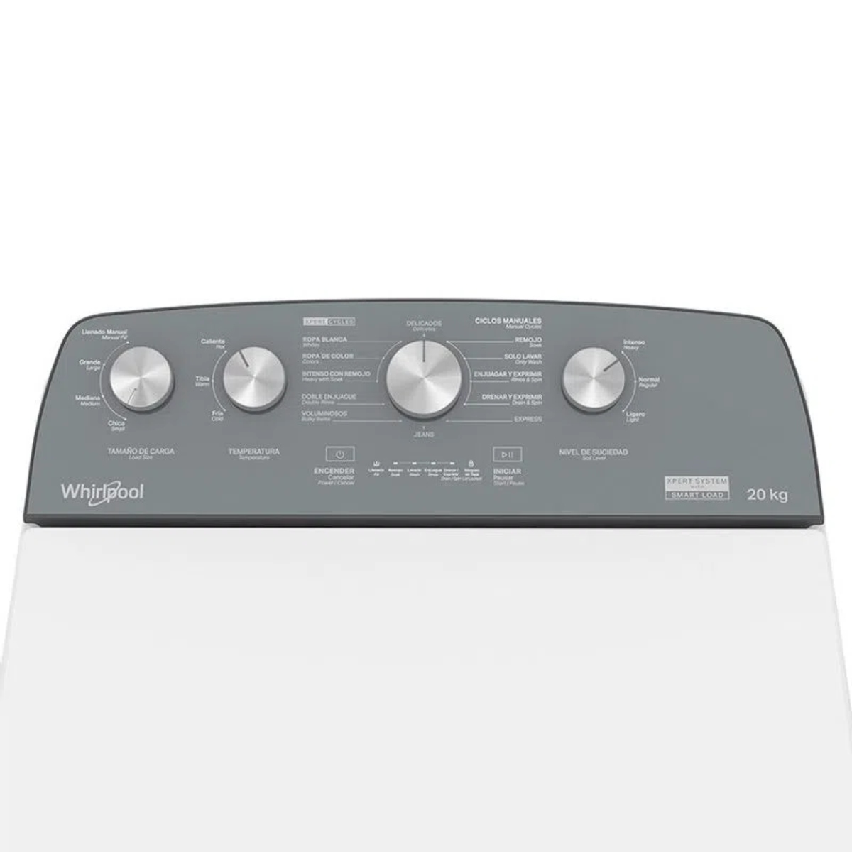 Lavadora Automática Whirlpool 8MWTW2024MJM 20KG Blanca ALBY ENTREGA SÓLO VÁLIDA EN LA CIUDAD DE MÉXICO Y ZONA METROPOLITANA