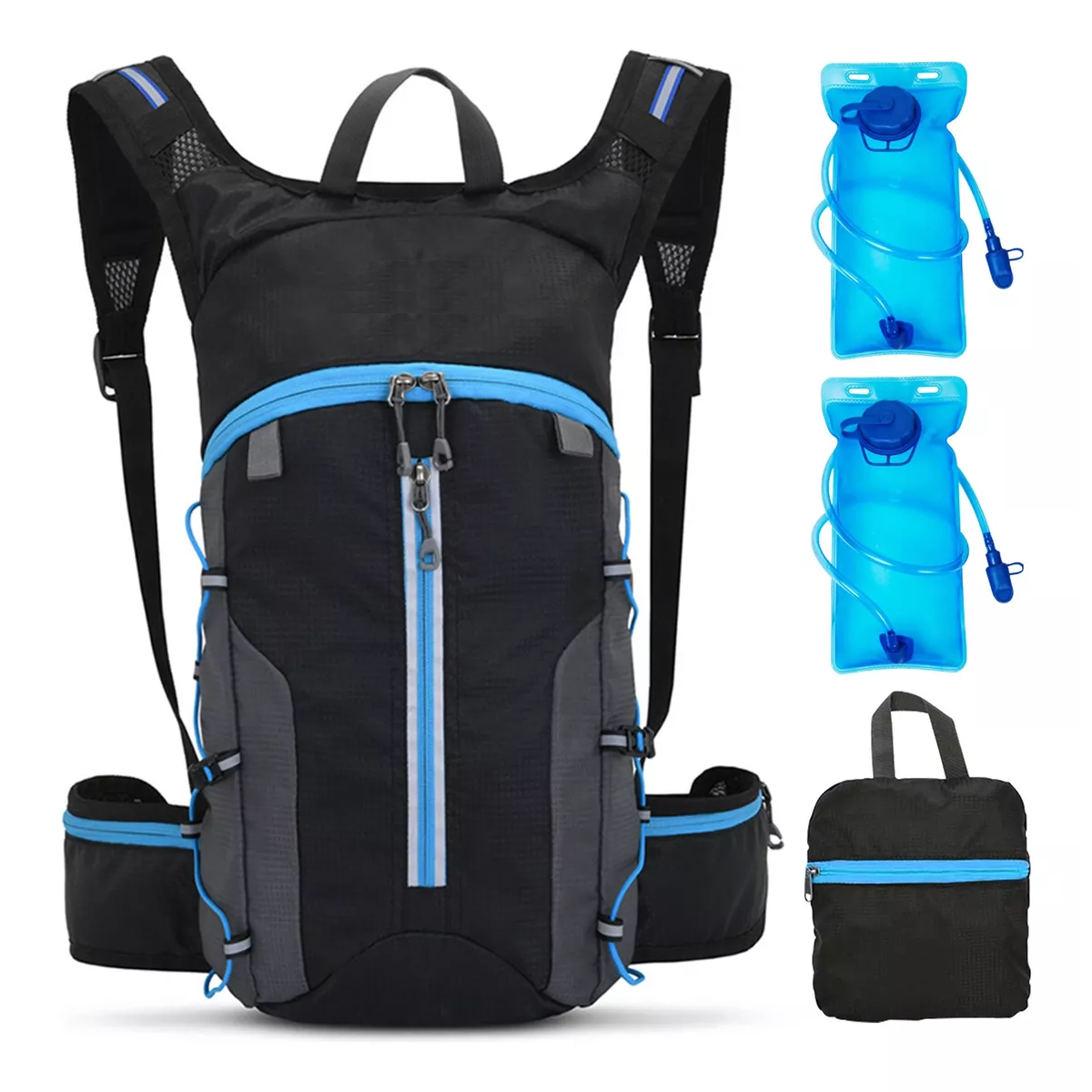 Mochila Hidratación Ciclismo Hiking Con 2 Bolsa De Agua 2l Estilo 2