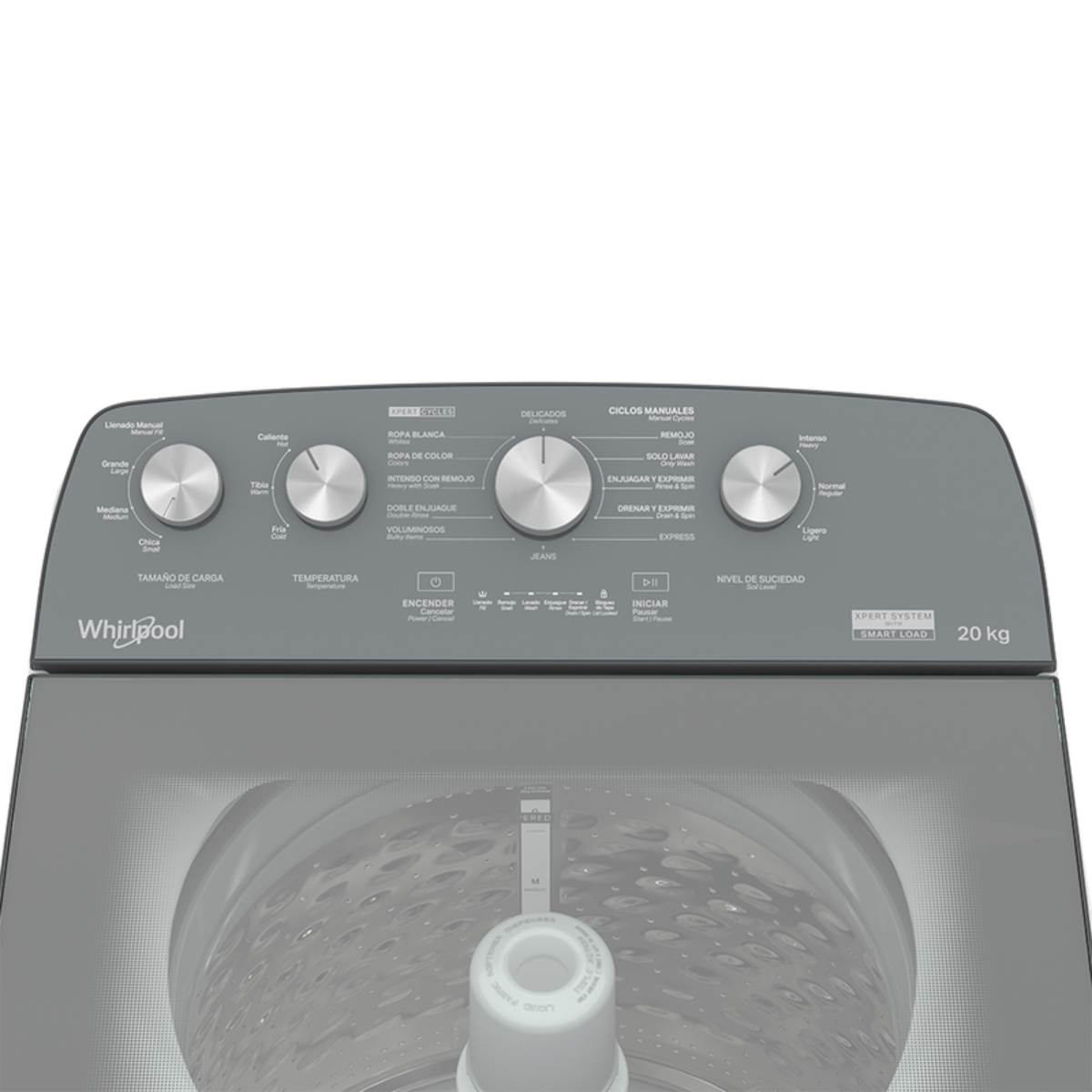 Lavadora Automática Whirlpool 8MWTW2024WJM 20KG Carga Superior Xpert System Blanca ALBY ENTREGA SÓLO VÁLIDA EN LA CIUDAD DE MÉXICO Y ZONA METROPOLITANA
