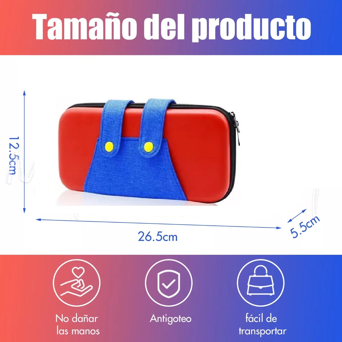 Kit Fundas Y Estuche De Nintendo Switch Con 20pzs Accesorios