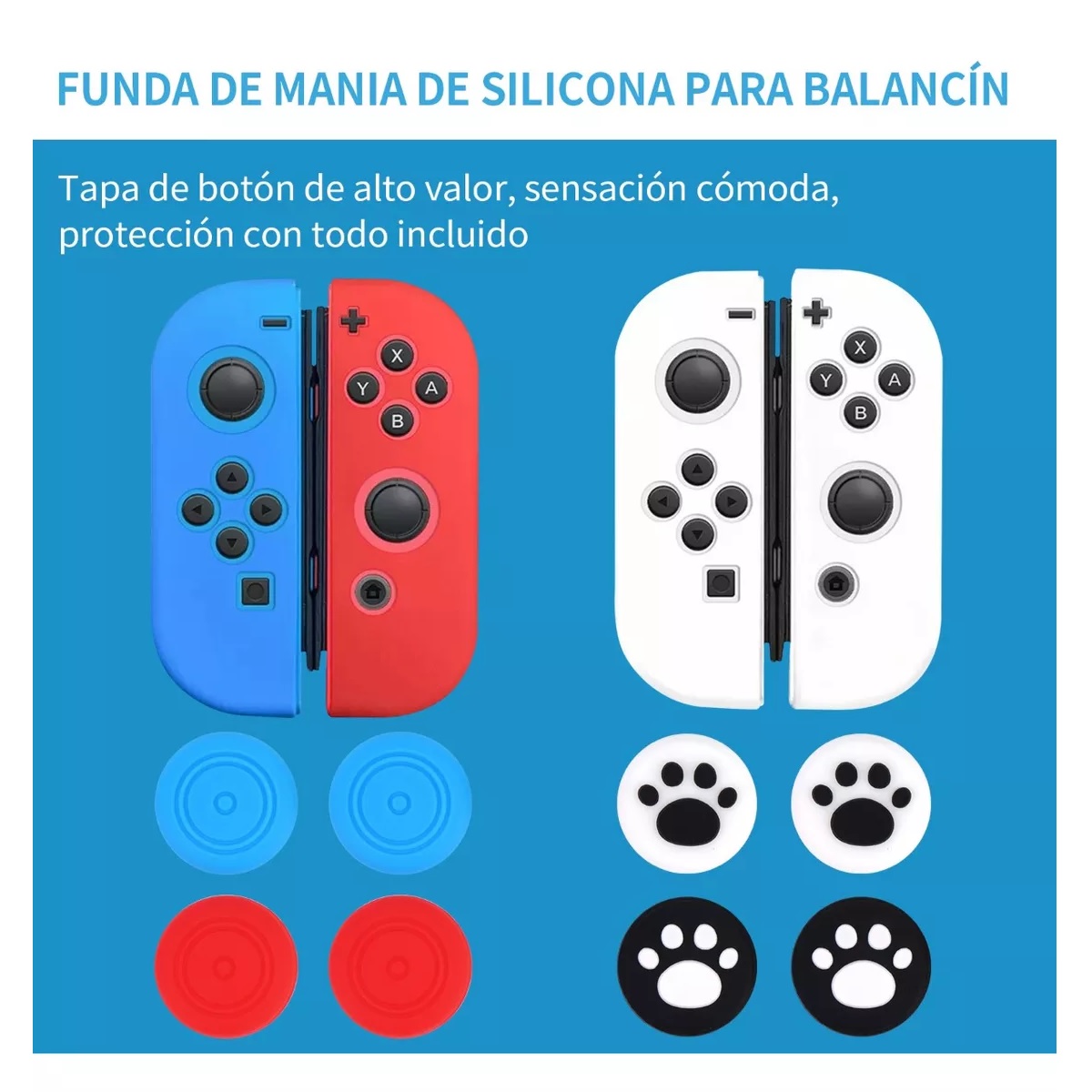 Kit De 30 Accesorios Funda Para Nintendo Switch Oled Estuche Rojo