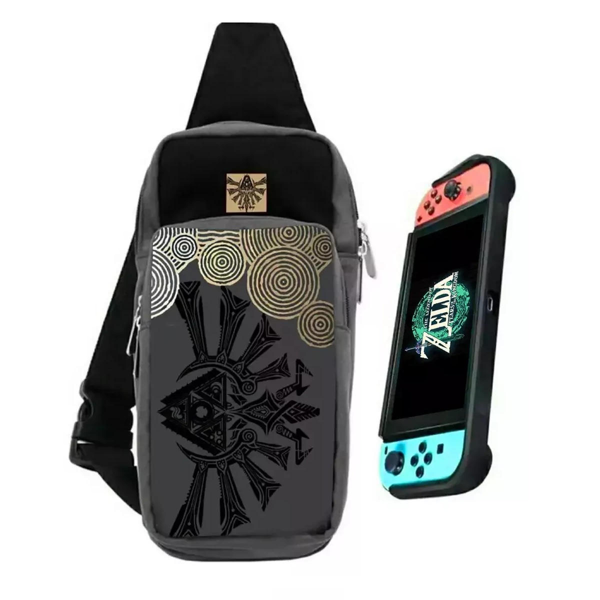 Estuche Mochila De Zelda Tears Of The Kingdom Para N. Switch