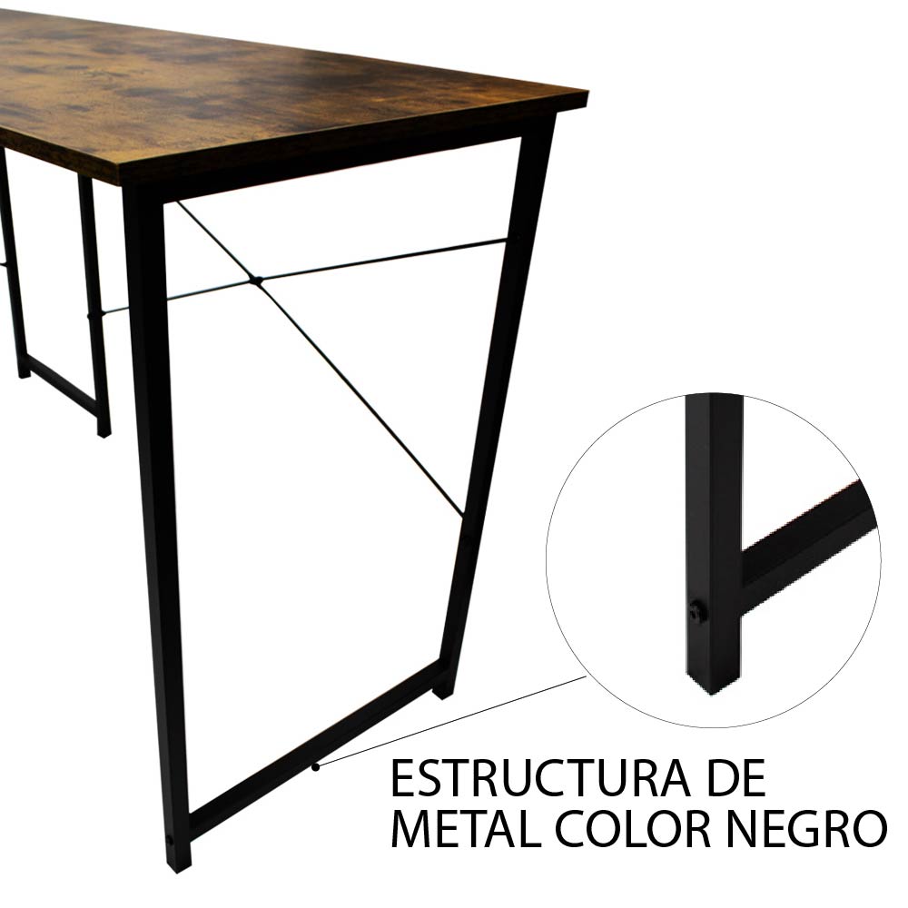 Ilios Innova | Escritorio en L Elegante y Espacioso con Acabado de Madera, Ideal para Oficinas en Casa, Escritorio Grande y Esquinero