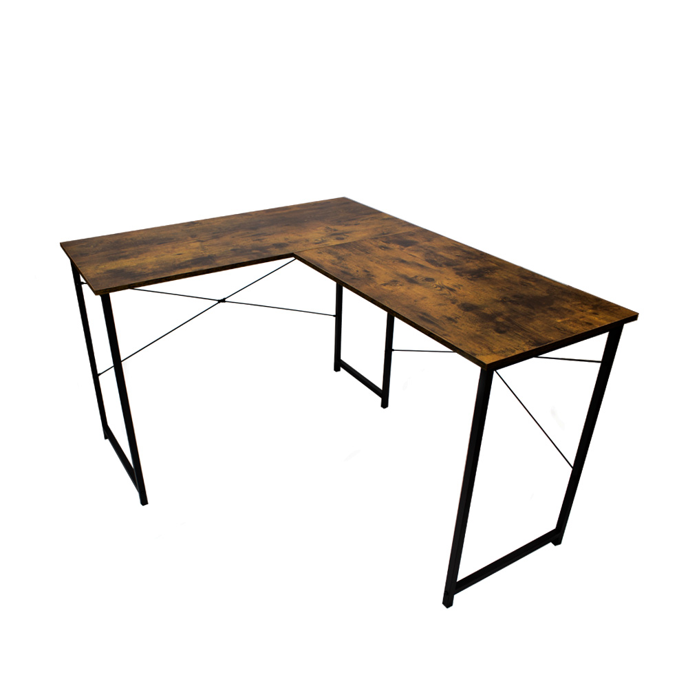 Ilios Innova | Escritorio en L Elegante y Espacioso con Acabado de Madera, Ideal para Oficinas en Casa, Escritorio Grande y Esquinero