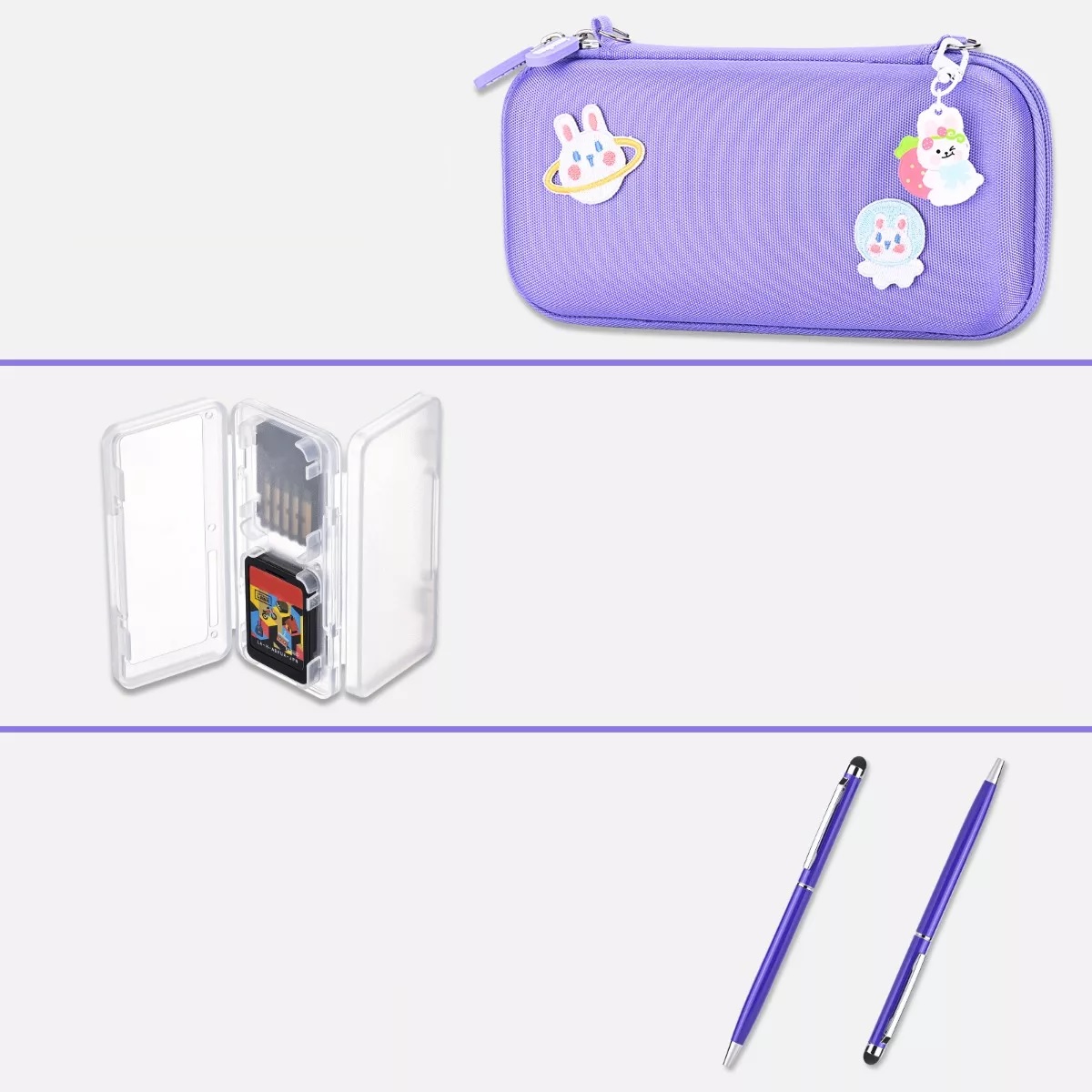 Kit De 17 Accesorios Con Estuche Para Nintendo Switch Lite