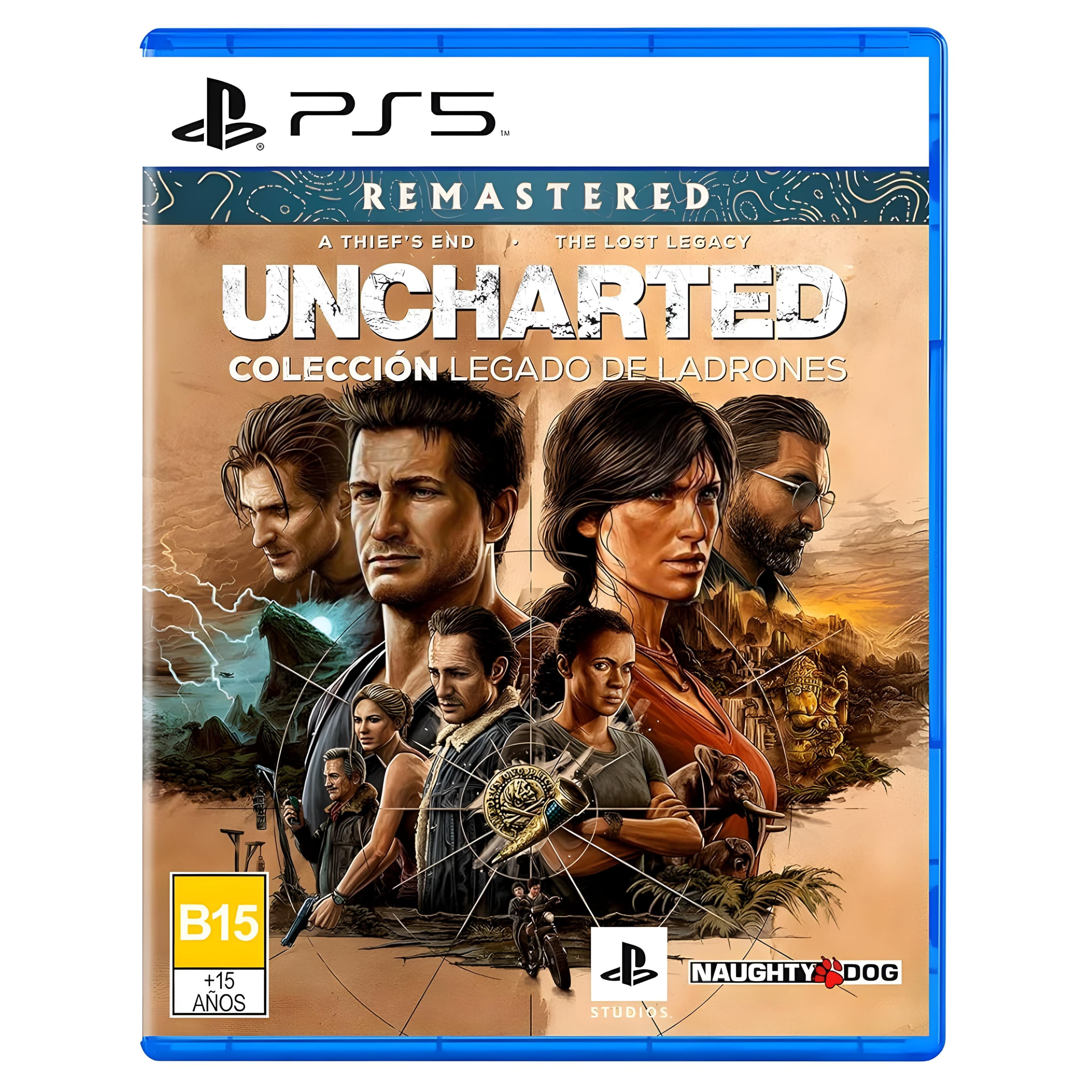 Uncharted: Legacy Of Thieves Collection - Ps5 - Galz