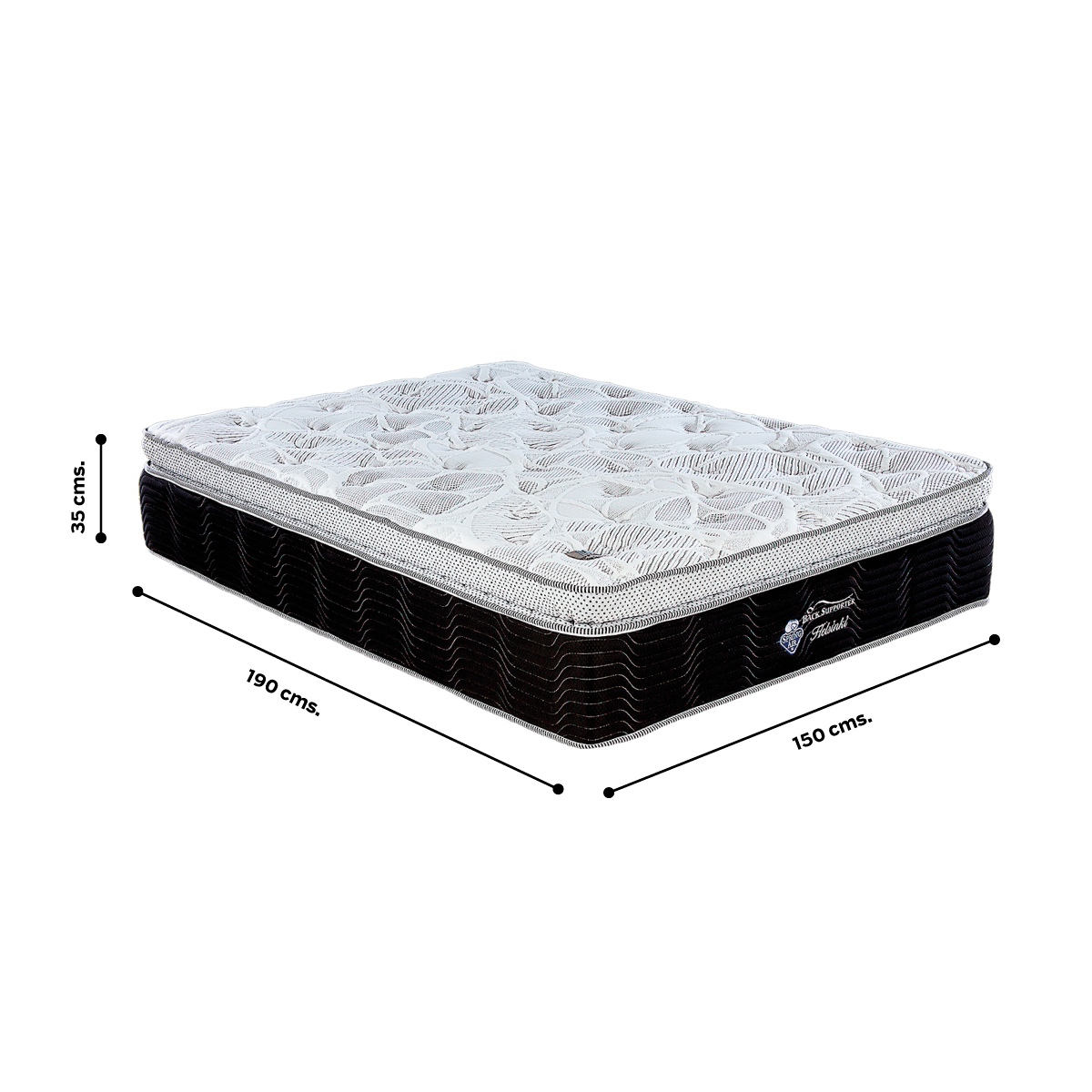 Juego De Box Y Colchon Helsinki Spring Air - Queen Size.