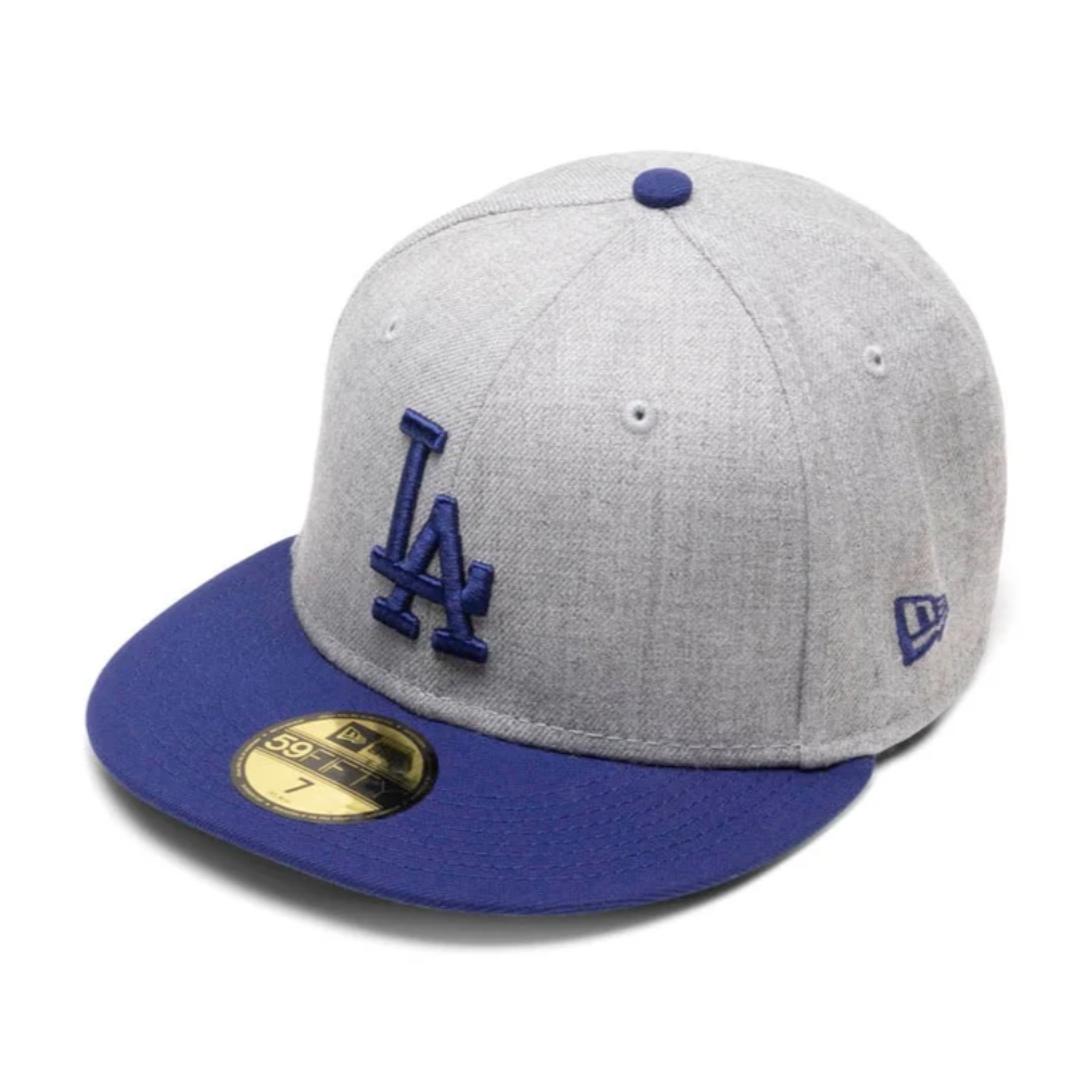 Gorra New Era 59Fifty Angeles Dodgers Heather Patch Gris 60272479