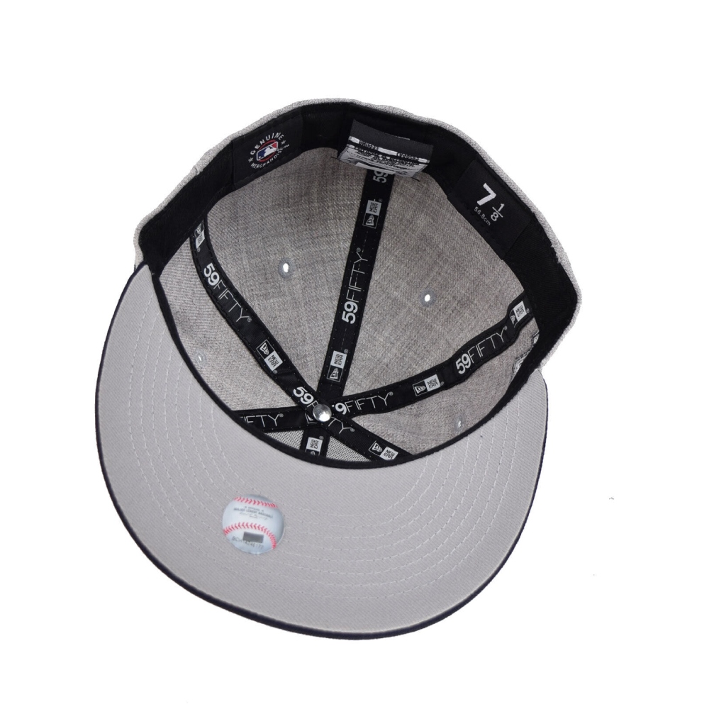 Gorra New Era 59Fifty Yankees Heather Patch Gris 60272428