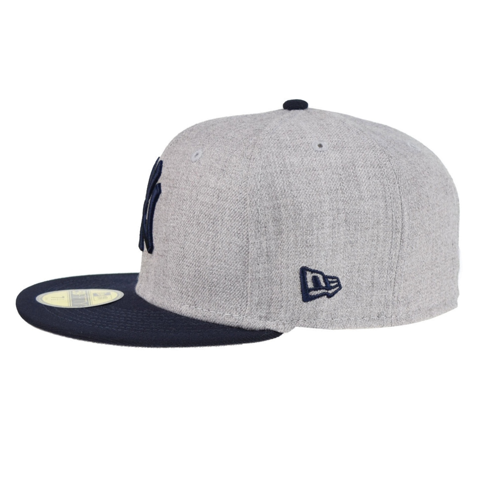 Gorra New Era 59Fifty Yankees Heather Patch Gris 60272428