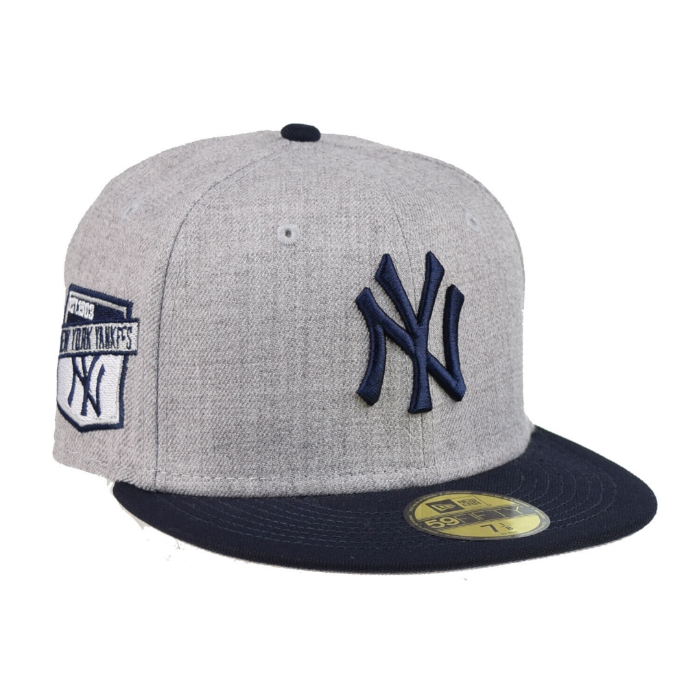 Gorra New Era 59Fifty Yankees Heather Patch Gris 60272428