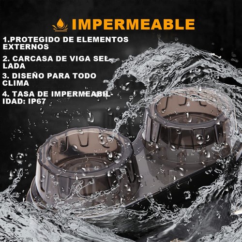 Stop Porta Placa Direccionale Led Moto Cafe Racer Bobber 12v