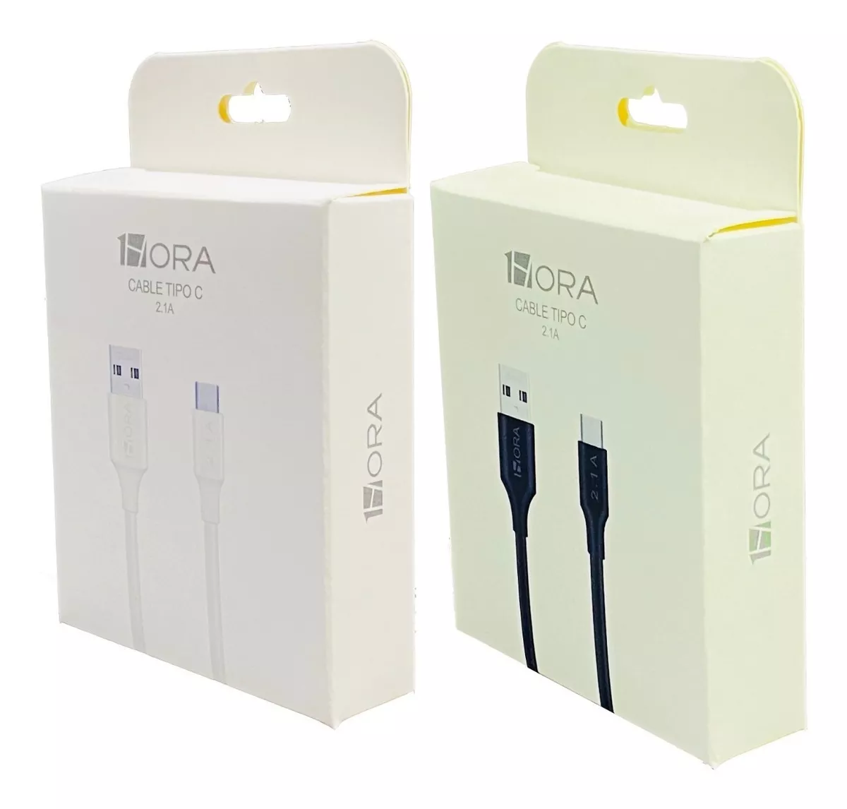 Paq 50 Cables 1hora Combinados Para iPhone V8 Tipo C Mayoreo