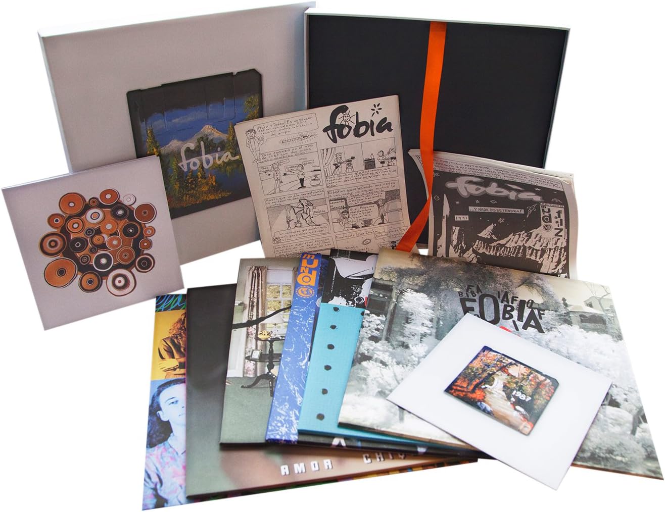 Fobia - Boxset / Edicion Limitada - 6 Lp + 1 Lp De 45 Rpn.