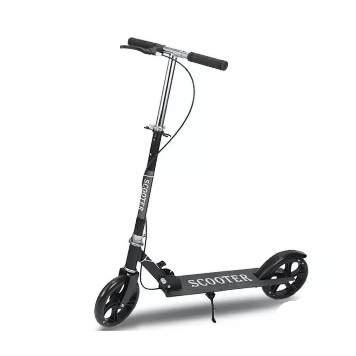 Scooter Patín Del Diablo Ajustable Plegable Jóvenes Adultos Negro