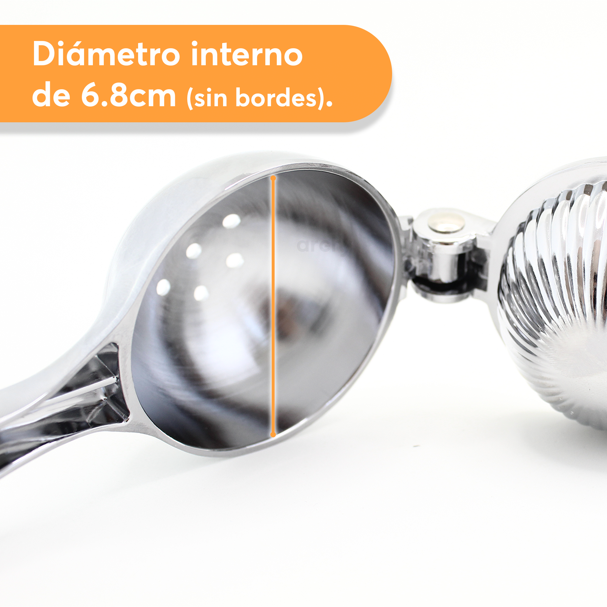 Exprimidor Archy Ultra Resistente Manual de limón cítricos de Acero Inoxidable.