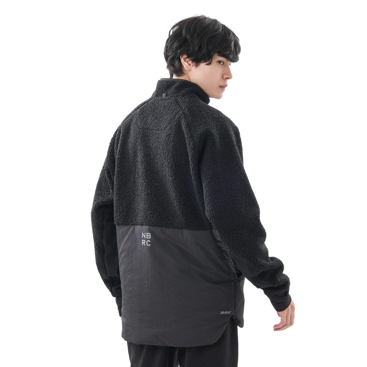 Chamarra new balance q speed sherpa