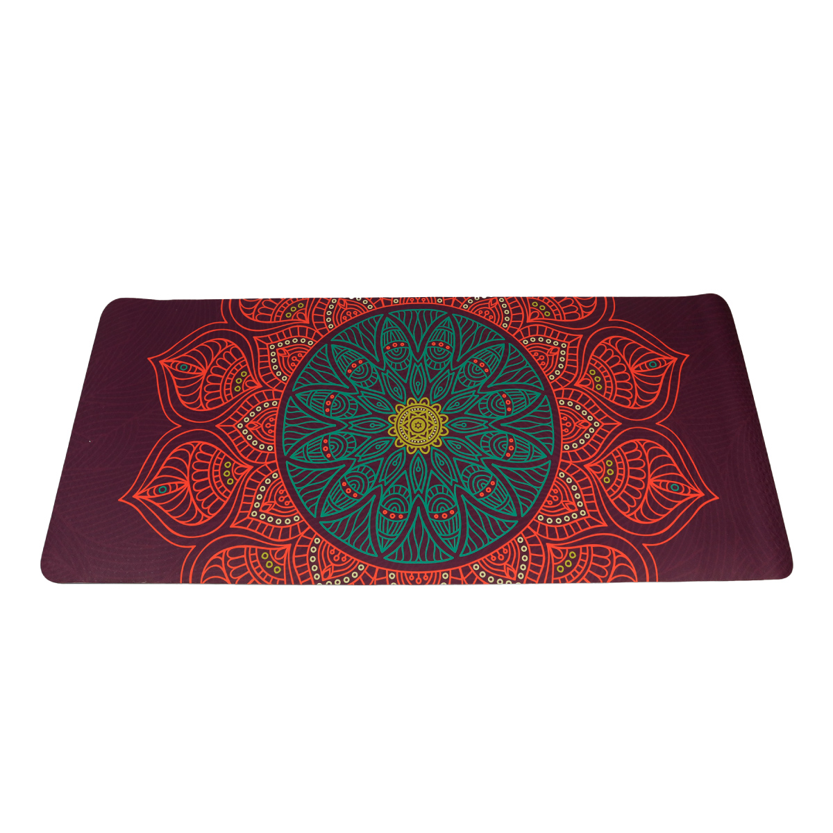 Esterilla De Yoga Antideslizante, Tapete De Yoga Portátil 183x80 Cm Tpe Alta Densidad (primavera)