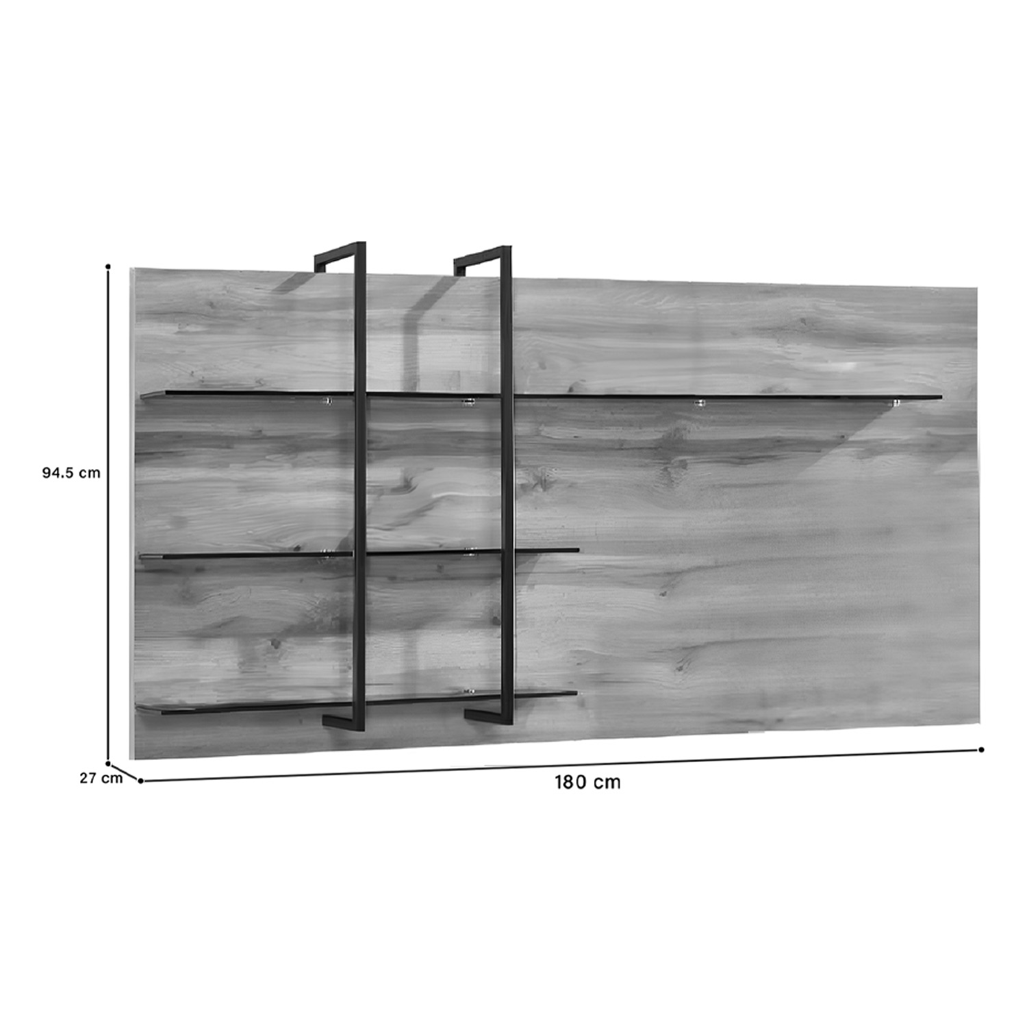 Estante de Pared Multiusos Organizador Bossa Fulgore.