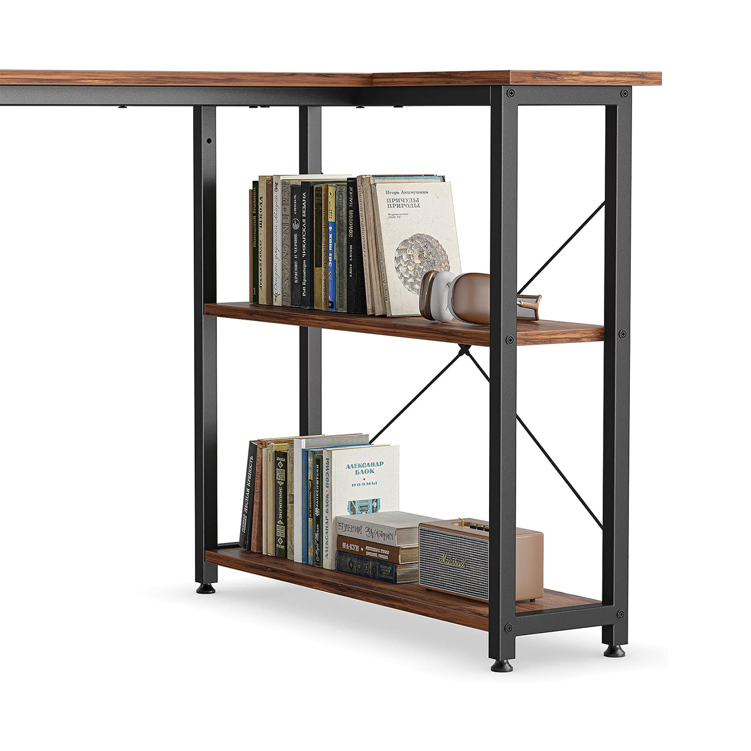 Escritorio Esquinero Pequeño Home Office Bossa Groelandia.