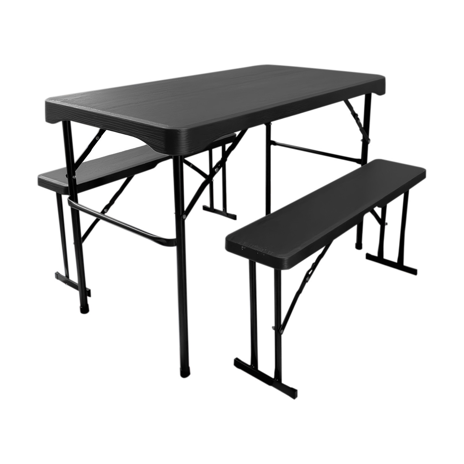 Mesa de Jardin Campamento o Picnic 2 Bancas Bossa Biskra.