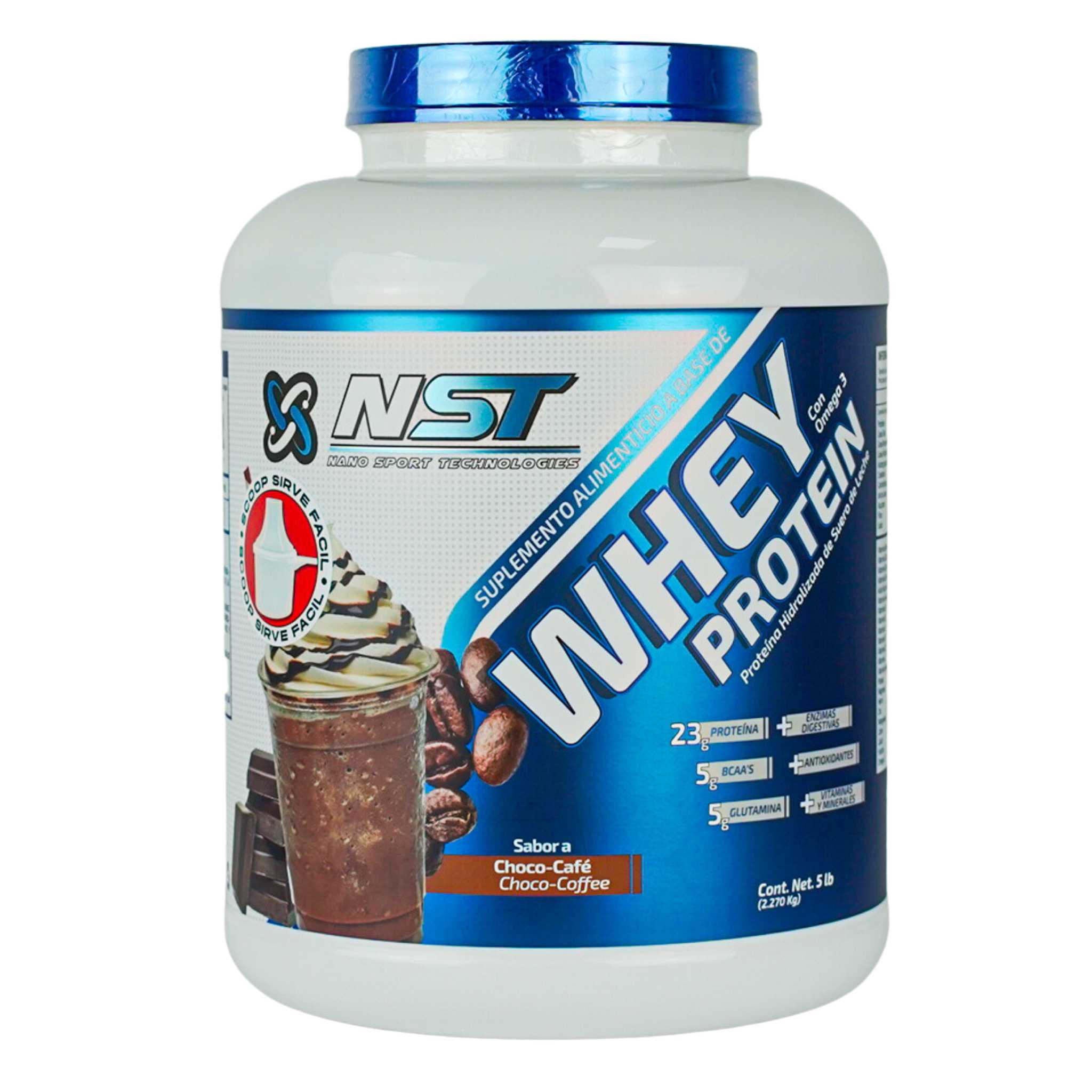 NST | Whey protein | Choco Café | Proteína de suero de leche Hidrolizada