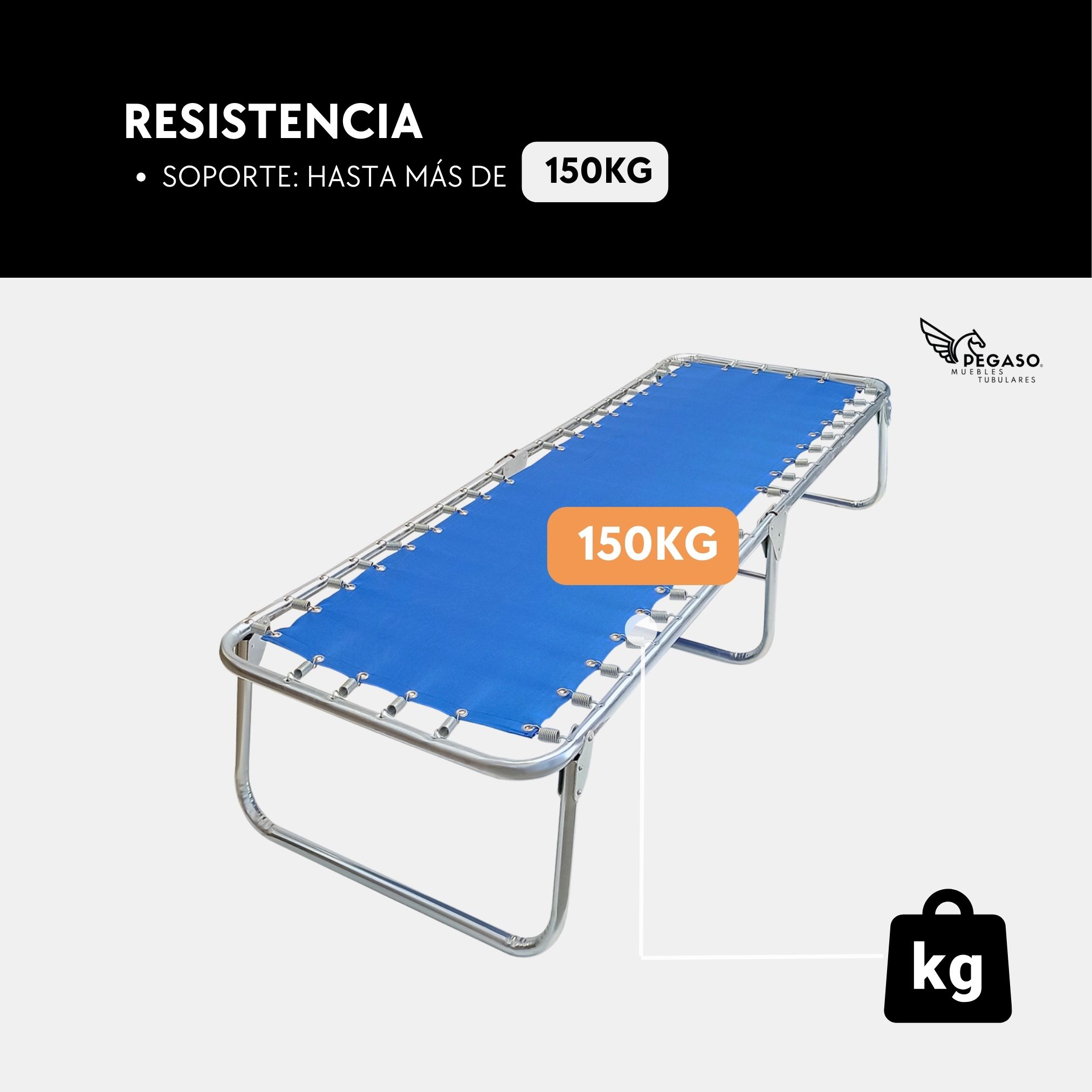 Catre Clásico de Lona de Poliéster Plastificada Ojillada MOD: KSL-REY.