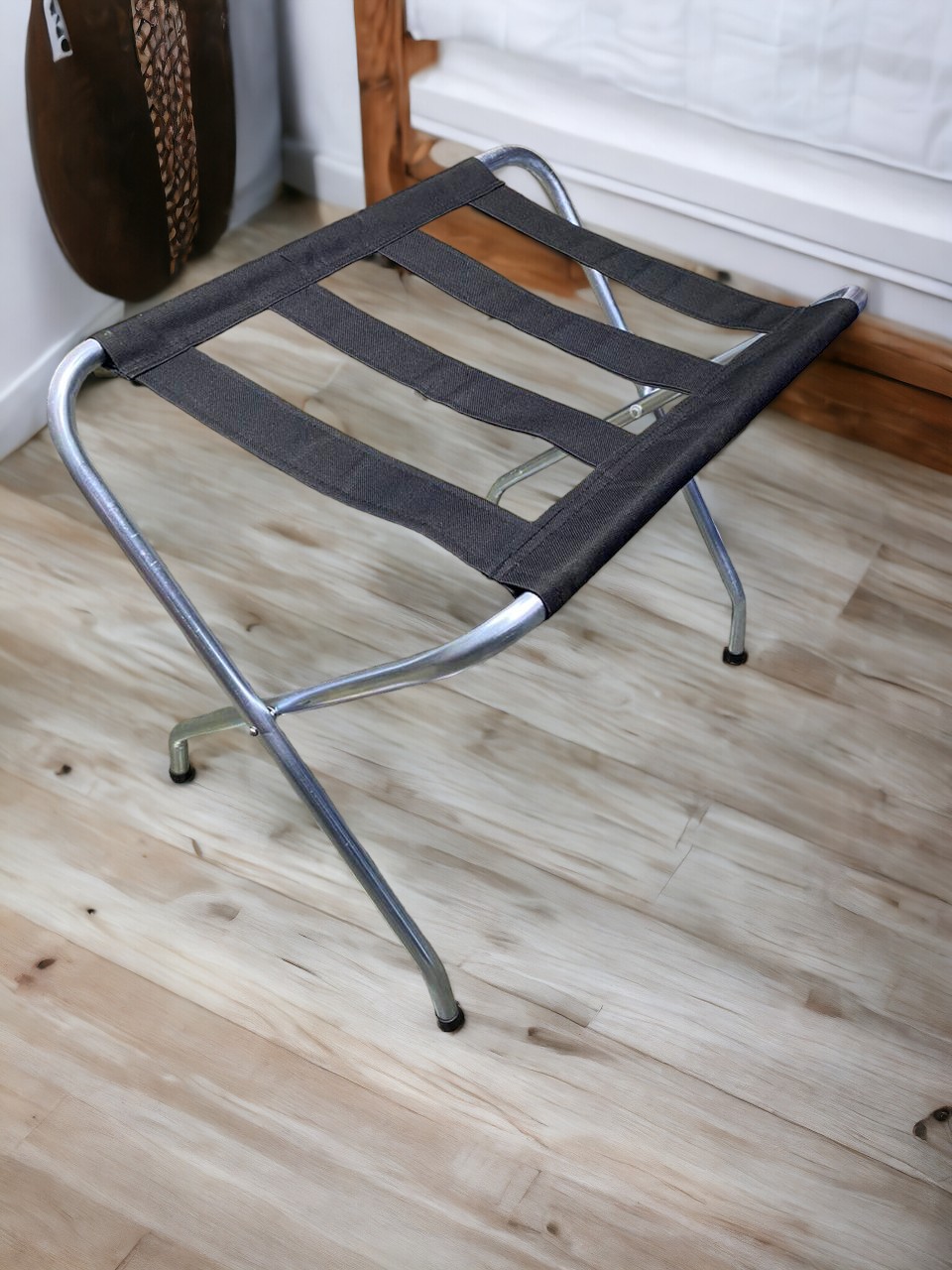 Banco Porta Maletas Rack Estante Recamara Hotel Equipajes - Pegaso.